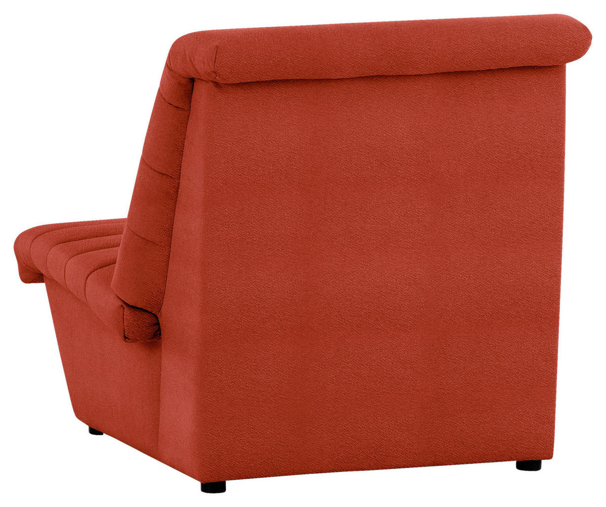 SESSEL Webstoff Orange    - Schwarz/Orange, Design, Kunststoff/Textil (92/92/103cm) - LOOKS by W.Joop