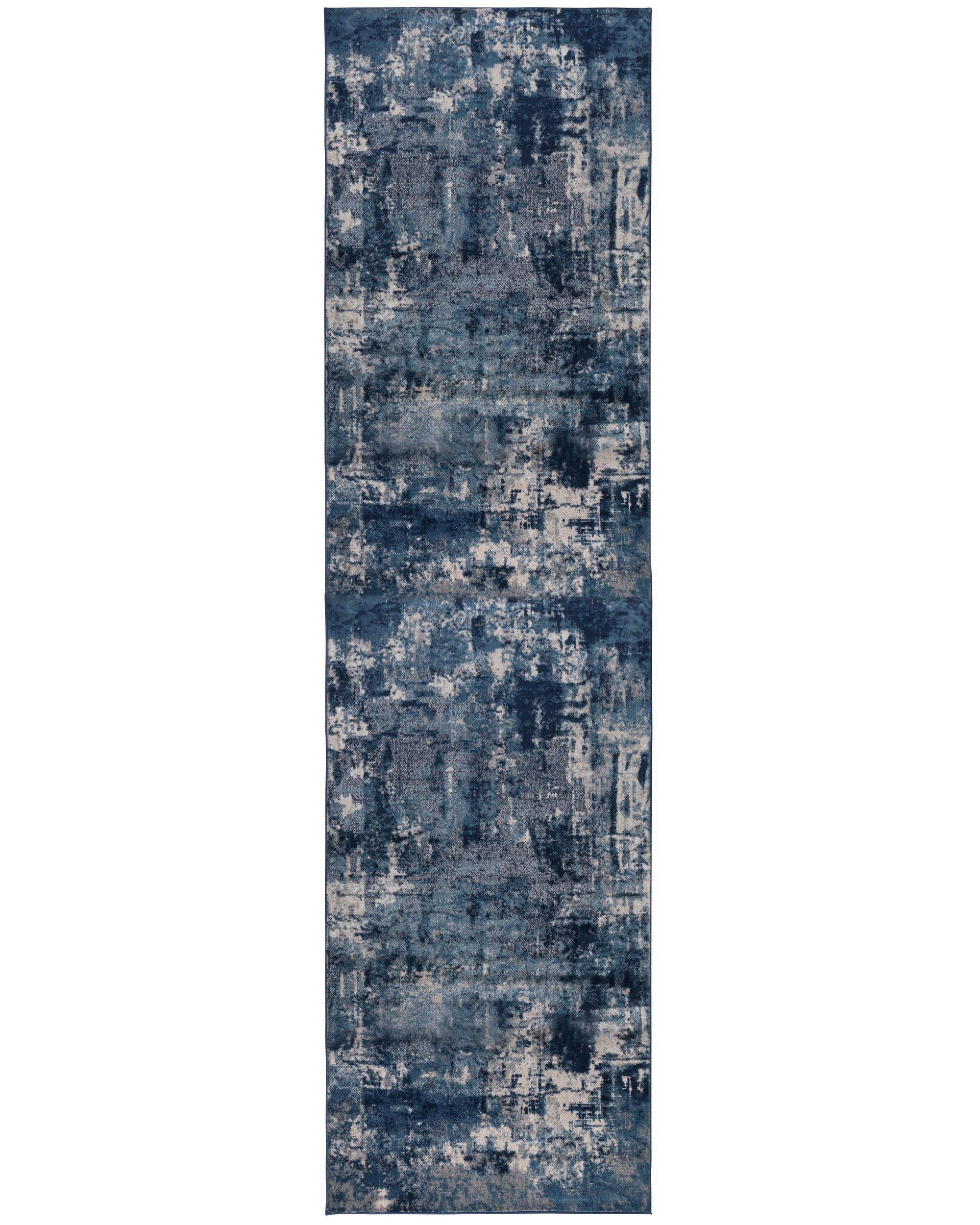 TEPPICH 300/80 cm Blau  - Blau, Basics, Textil (300/80cm) - Xora