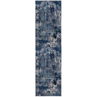 TEPPICH 300/80 cm Blau  - Blau, Basics, Textil (300/80cm)