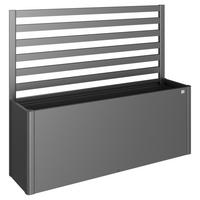 RANKGITTER ohne Pflanzbeet  - Dunkelgrau, Basics, Metall (201/91/4cm) - Biohort