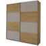 SCHWEBETÜRENSCHRANK in Eichefarben, Fango - Fango/Eichefarben, KONVENTIONELL, Glas/Holzwerkstoff (181/210/62cm) - Xora SCHWEBETÜRENSCHRANK in Eichefarben, Fango - Fango/Eichefarben, KONVENTIONELL, Glas/Holzwerkstoff (181/210/62cm) - Xora