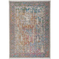VINTAGE-TEPPICH 160/230 cm VOLETT  - Gelb/Creme, Design, Textil (160/230cm) - Novel