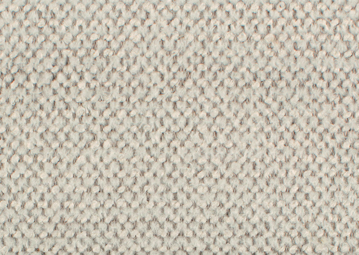 ECKSOFA in Chenille Creme  299/187 cm  - Creme/Schwarz, Design, Textil/Metall (299/187cm) - Schöner Wohnen