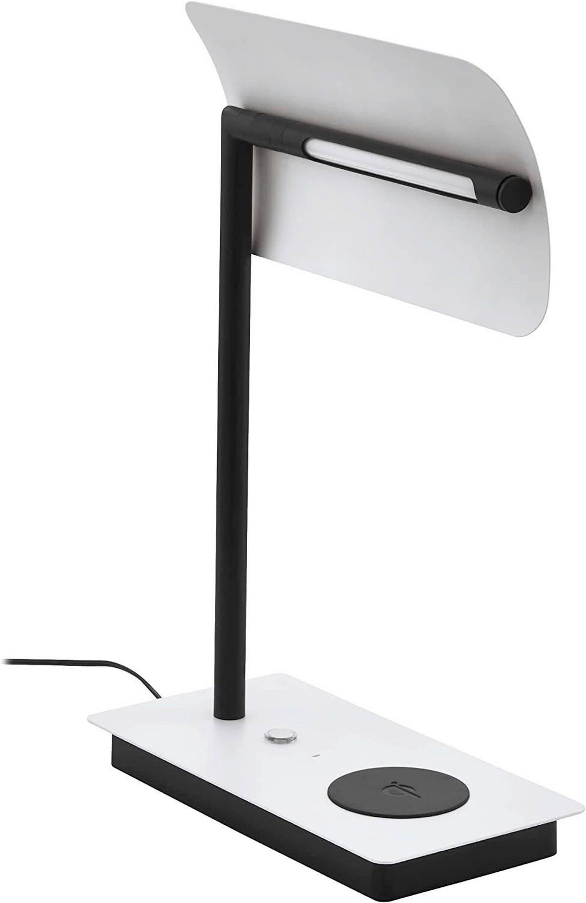 LED SVJETILJKA STOLNA  - bijela/crna, Basics, metal/plastika (32/24/32cm)