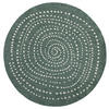 OUTDOORTEPPICH 200 cm Twin Creme, Grün  - Creme/Grün, Design, Kunststoff (200cm)