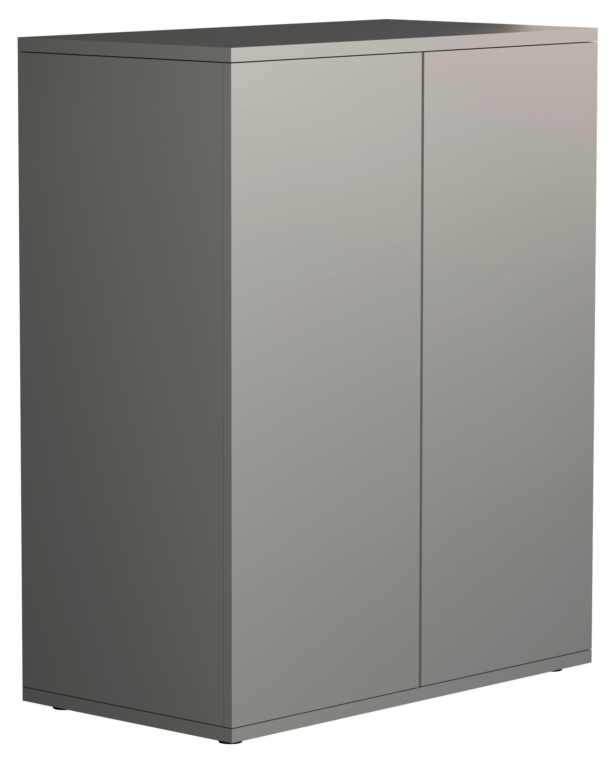 KOMMODE 60/73/32 cm  in Grau  - Grau, Design, Holzwerkstoff (60/73/32cm) - MID.YOU
