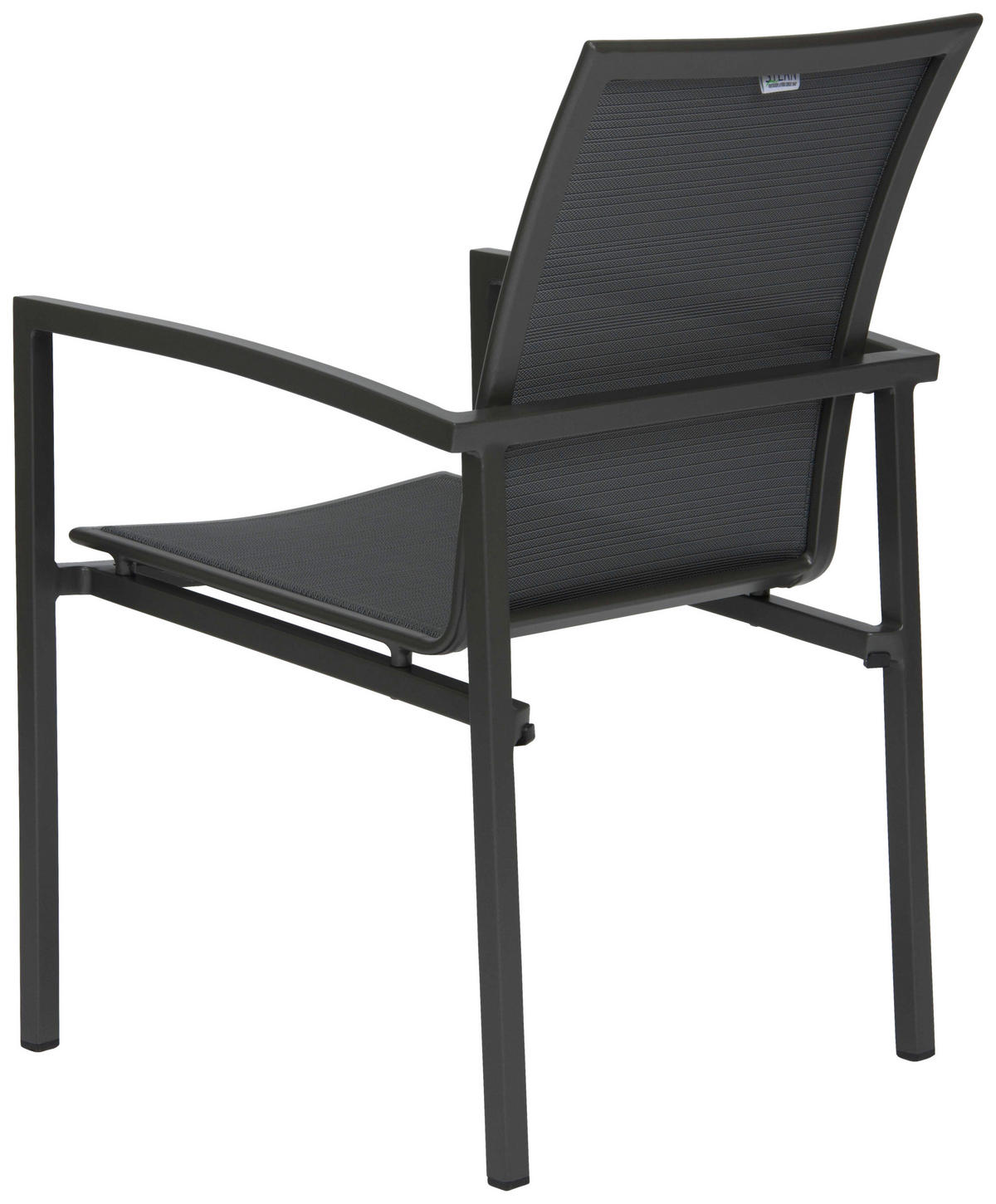STAPELSESSEL in Metall, Textil Anthrazit, Grau  - Anthrazit/Grau, Design, Textil/Metall (57,5/89/66cm) - Stern