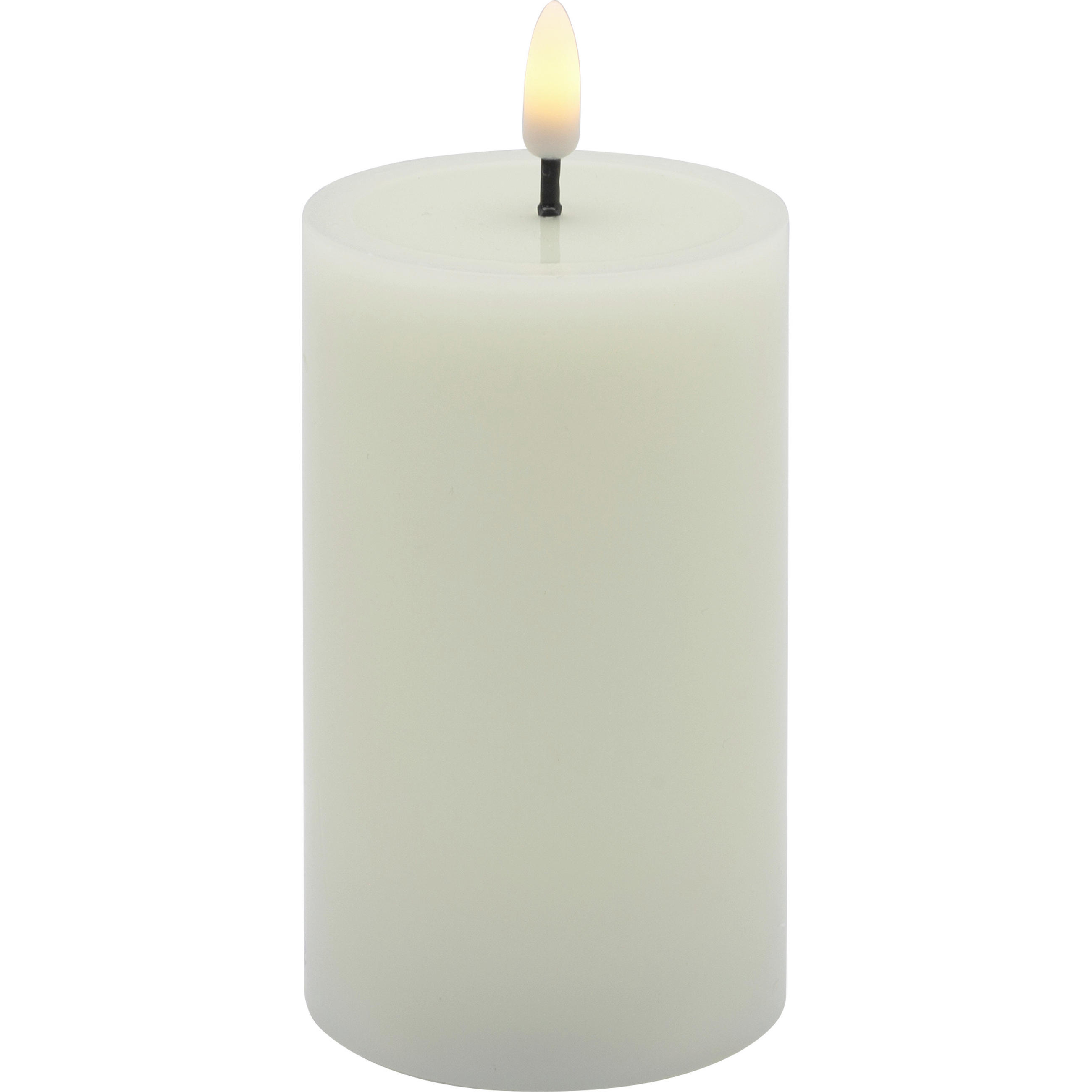 Lumânare Led 7,5/12,5 cm  - crem, Lifestyle, plastic/parafină (7,5/12,5cm) - Ambia Home