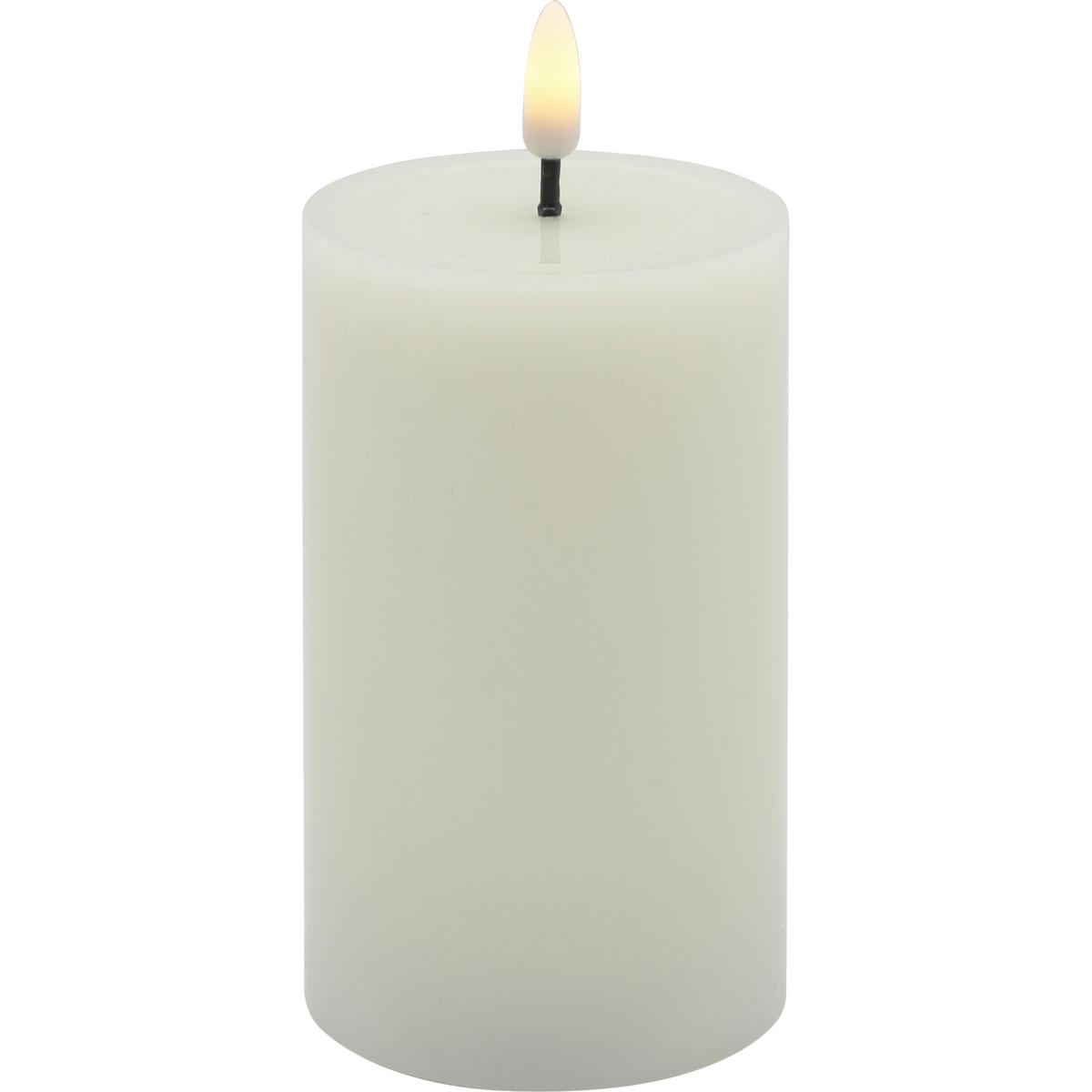 Lumânare Led 7,5/12,5 cm  - crem, Lifestyle, plastic/parafină (7,5/12,5cm) - Ambia Home