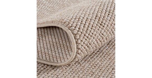 FLACHWEBETEPPICH 80 cm HELIX Beige  - Beige, Basics, Kunststoff/Textil (80cm) - Novel