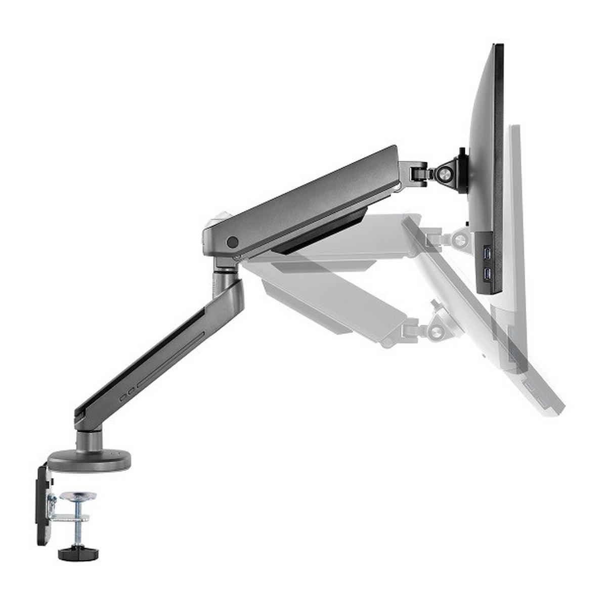 MONITOR-HALTERUNG Metall, Kunststoff Dunkelgrau  - Dunkelgrau, Design, Kunststoff/Metall (11,7/62,2/57,5cm) - Boxxx