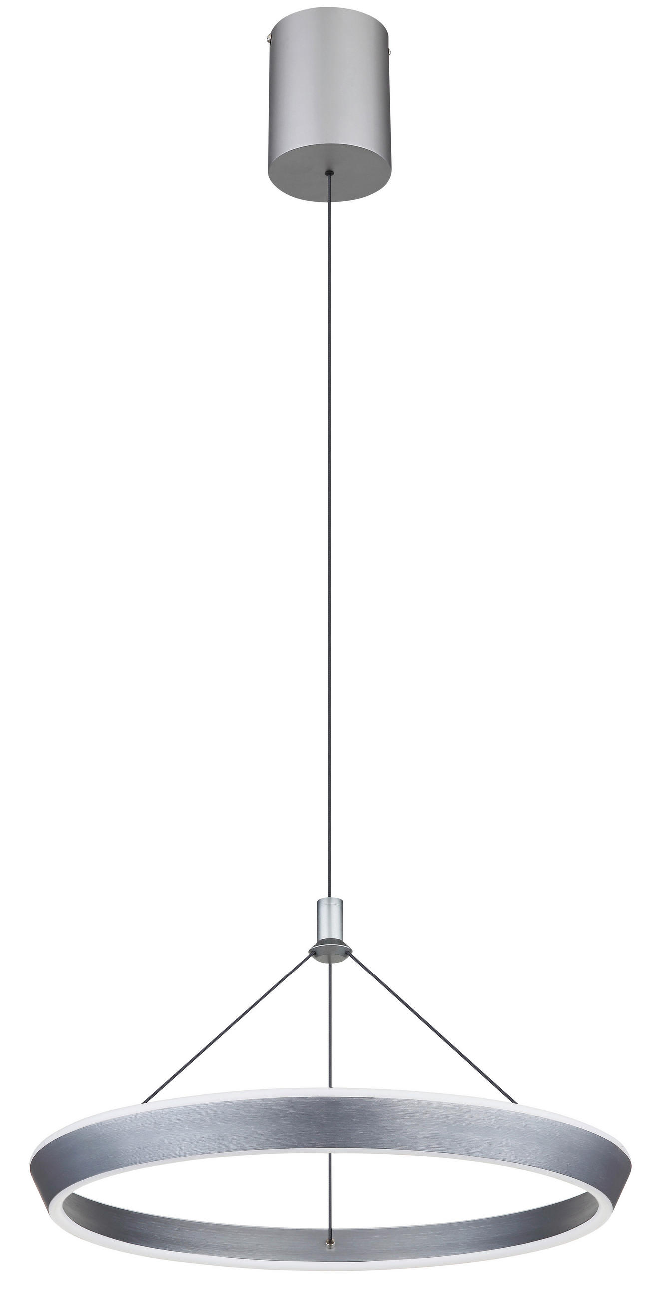 LED SVJETILJKA VISEĆA  50/200 cm       - siva/boje titana, Design, metal/plastika (50/200cm) - Globo
