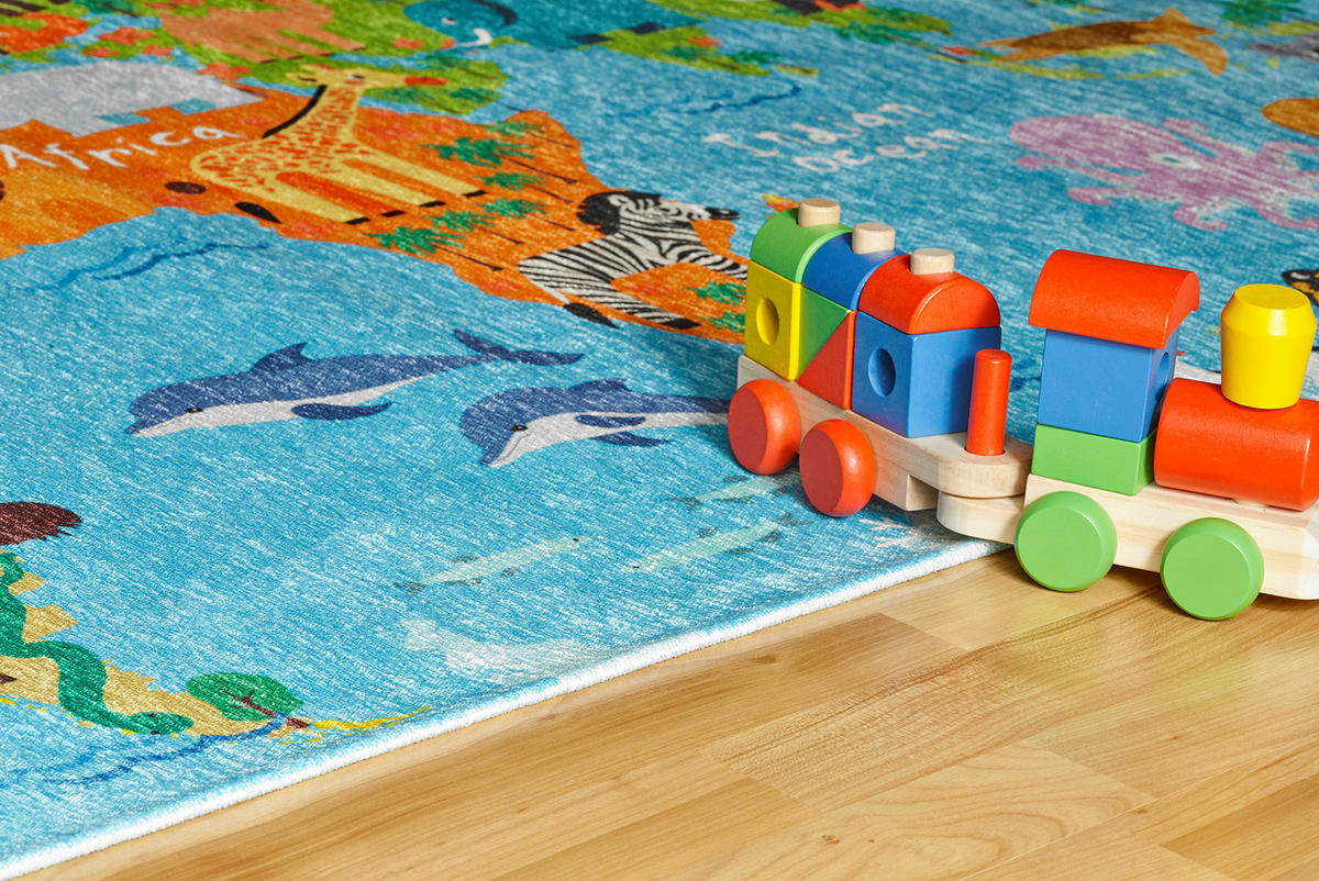 SPIELTEPPICH 160/230 cm My Torino Kids  - Blau, Trend, Textil (160/230cm) - Obsession
