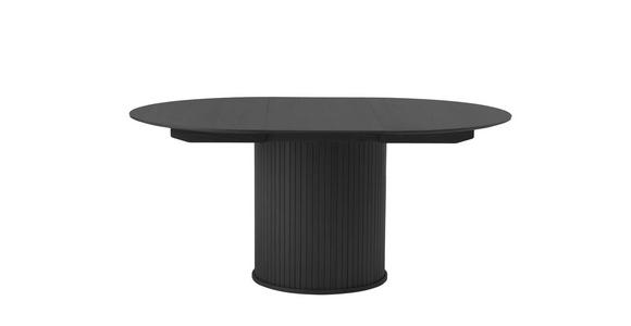 ESSTISCH in Holz, Holzwerkstoff 120-167/120/75 cm - Eichefarben/Schwarz, Trend, Holz/Holzwerkstoff (120-167/120/75cm) - Xora