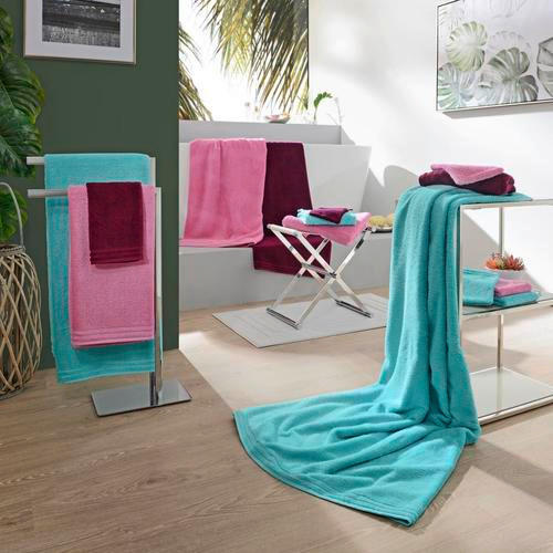 Thumbnail - Vossen Saunatuch Calypso Feeling NOS Vossen Wäsche, Rot, Textil, Uni, 200x80 cm, ISO 9001, Fkt, Made in Austria, Oeko-Te...