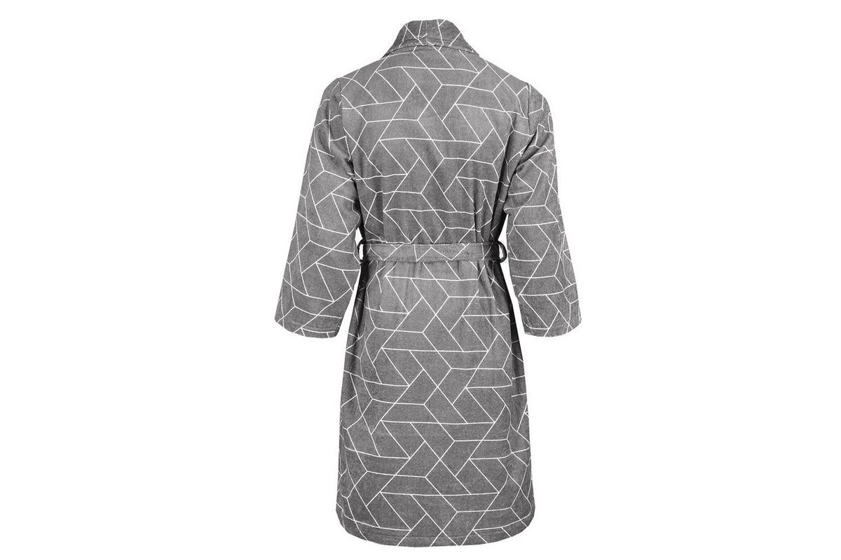BADEMANTEL M Unisex  - Grau, Basics, Textil (Mnull) - Kayoom