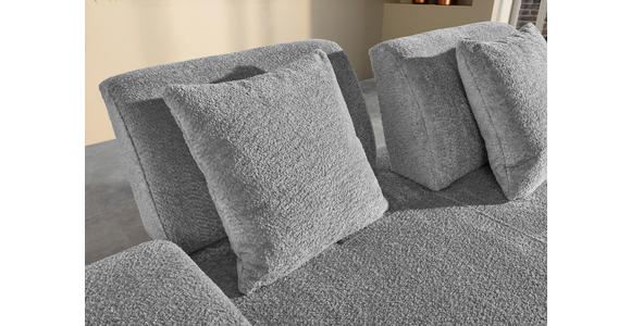 SCHLAFSOFA Chenille Schlammfarben  - Schlammfarben/Schwarz, KONVENTIONELL, Kunststoff/Textil (235-255/80/116-138cm) - Carryhome