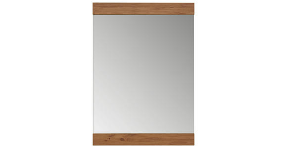 SPIEGEL 59/83/2 cm - Eichefarben, Design, Glas/Holz (59/83/2cm) - Dieter Knoll