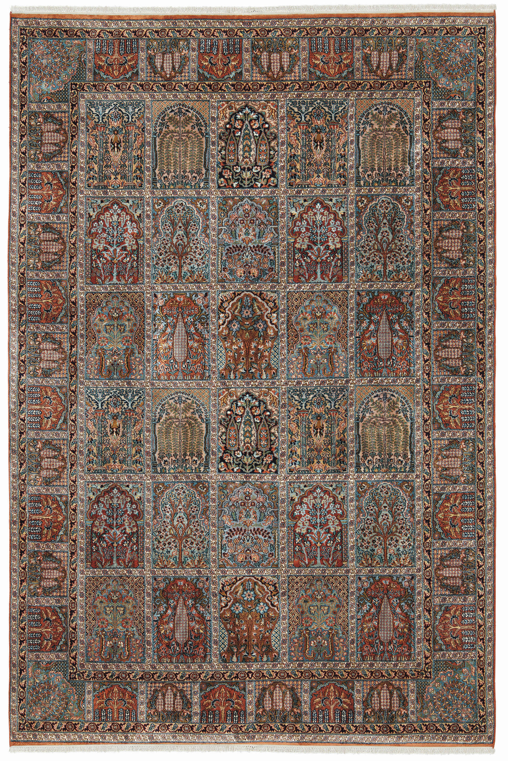 ORIENTTEPPICH 90/160 cm Kashmir XXXklusiv  - Multicolor, Lifestyle, Textil (90/160cm) - Cazaris