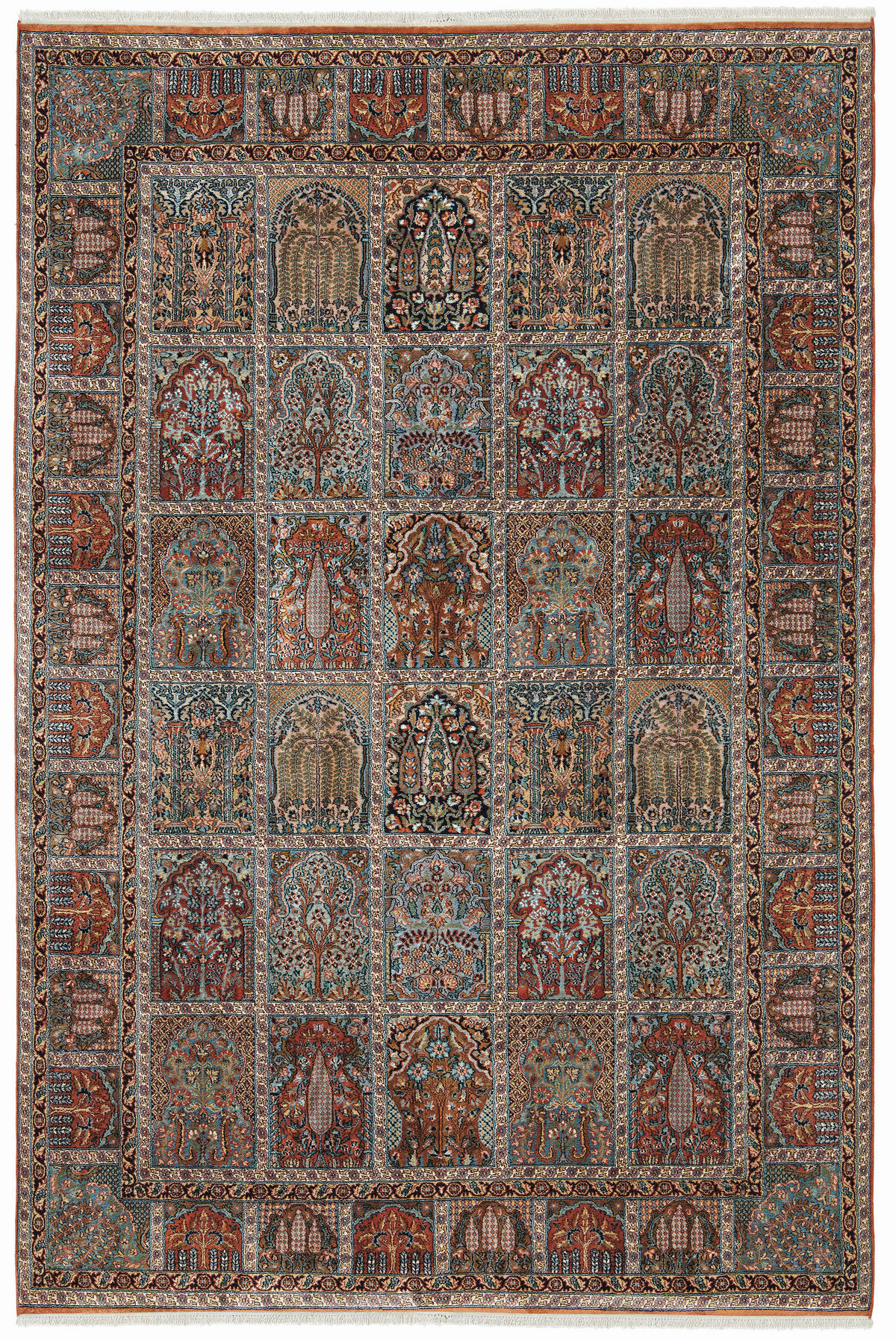 ORIENTTEPPICH 90/160 cm Kashmir XXXklusiv  - Multicolor, Lifestyle, Textil (90/160cm) - Cazaris