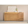 SIDEBOARD  200/89/40 cm 2 Schublade(n)  - Eichefarben/Schwarz, KONVENTIONELL, Holzwerkstoff (200/89/40cm) - Xora