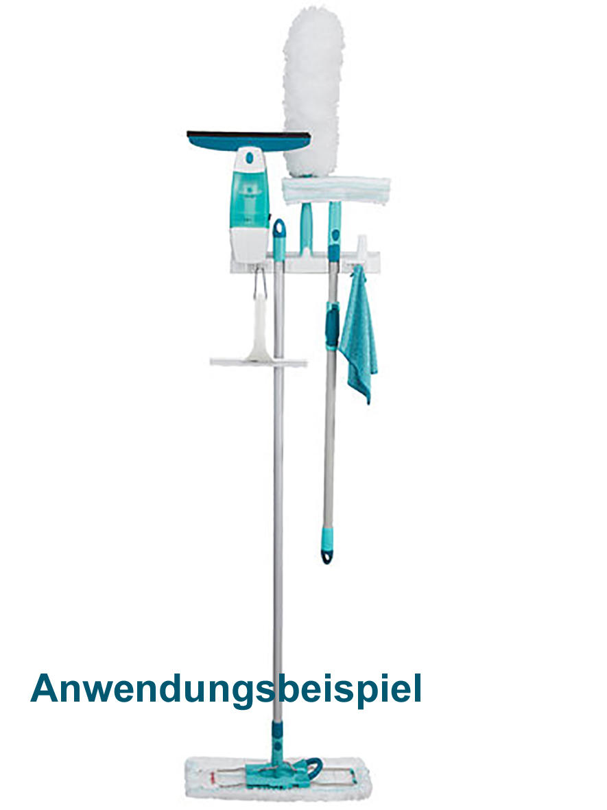 UTENSILIENHALTER - Weiß, Basics, Kunststoff (42/10,5/8,8cm) - Leifheit
