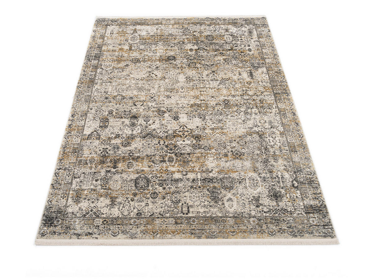 WEBTEPPICH 240/300 cm Toulon Grau, Goldfarben  - Goldfarben/Grau, LIFESTYLE, Textil (240/300cm) - Dieter Knoll