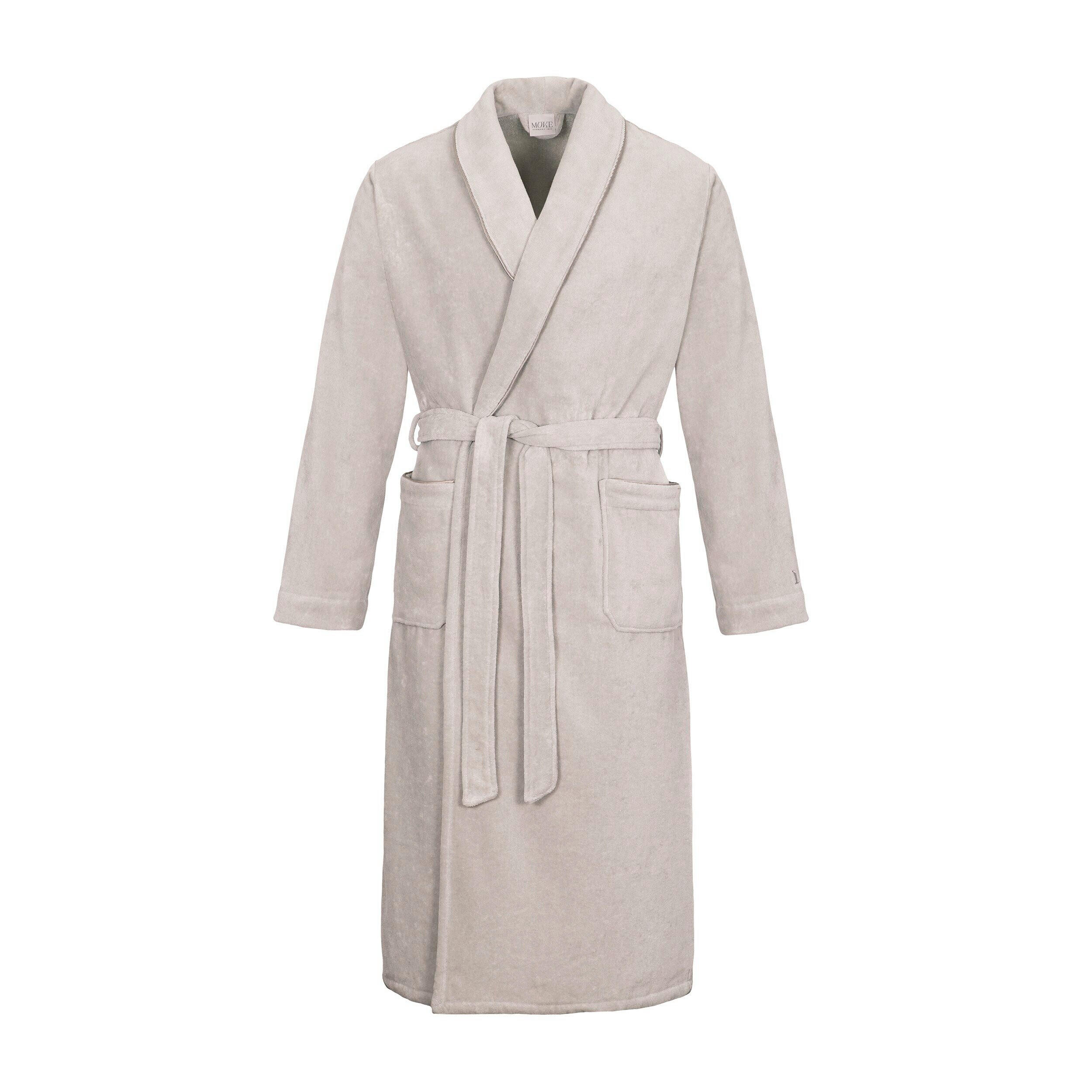 Moeve Bademantel Homewear Silber