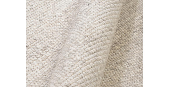 HANDWEBTEPPICH 200/200 cm Helsinki Silberfarben  - Silberfarben, Basics, Textil (200/200cm) - Linea Natura