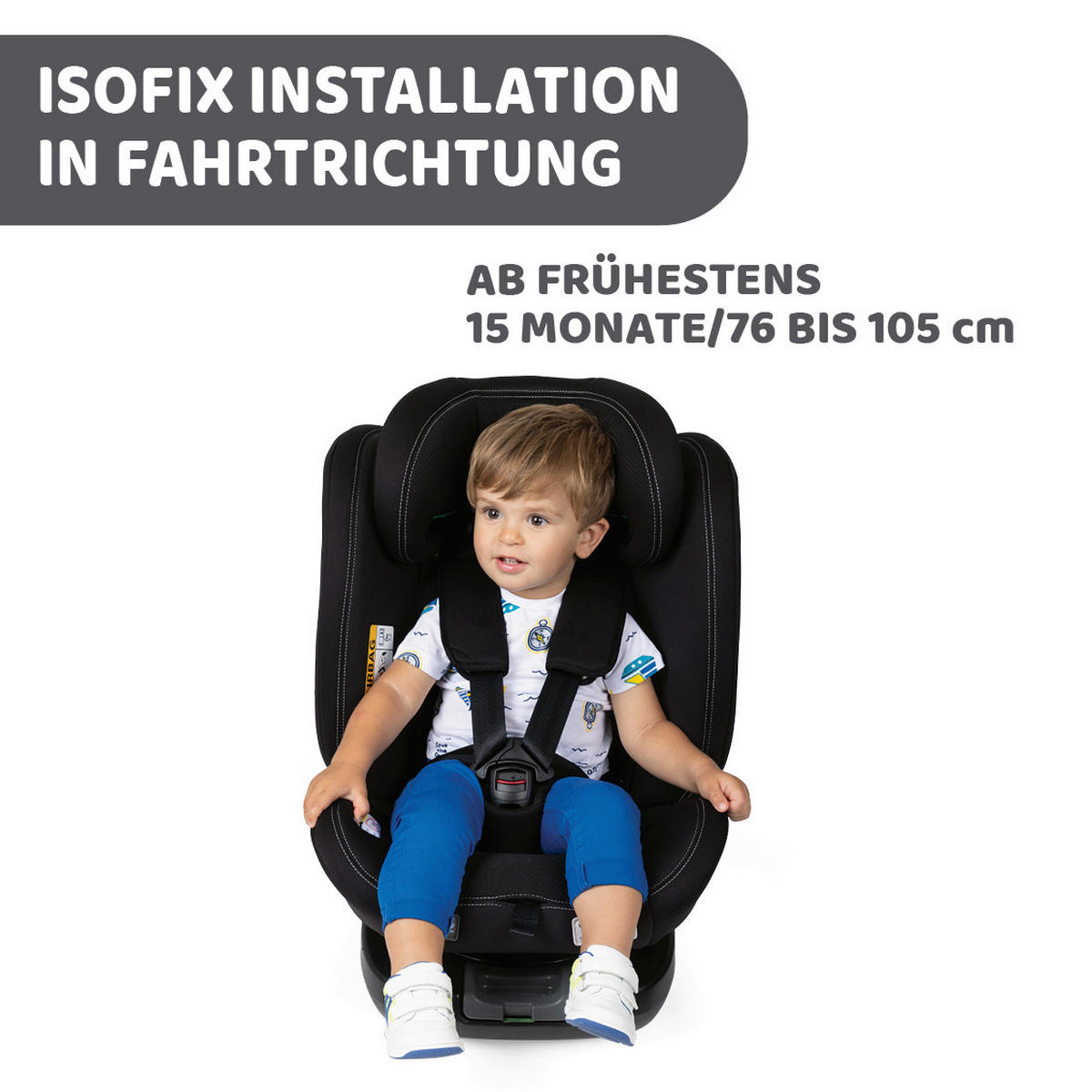 KINDERAUTOSITZ UNICO EVO I-S I  - Blaugrau, Basics (46/54/69/44cm) - Chicco