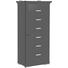 KOMMODE 62/135/42 cm - Kirschbaumfarben/Silberfarben, LIFESTYLE, Holz/Metall (62/135/42cm) - Selva KOMMODE 62/135/42 cm - Kirschbaumfarben/Silberfarben, LIFESTYLE, Holz/Metall (62/135/42cm) - Selva