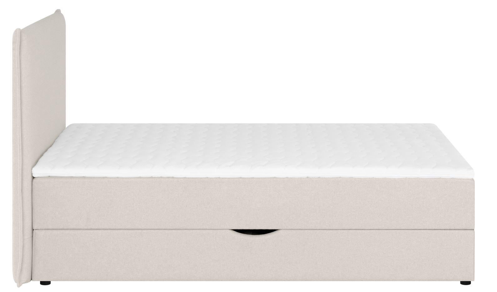 BOXSPRING 180X200 CM  in bej  - bej, Modern, lemn/textil (191/211/119,5cm) - Hom`in