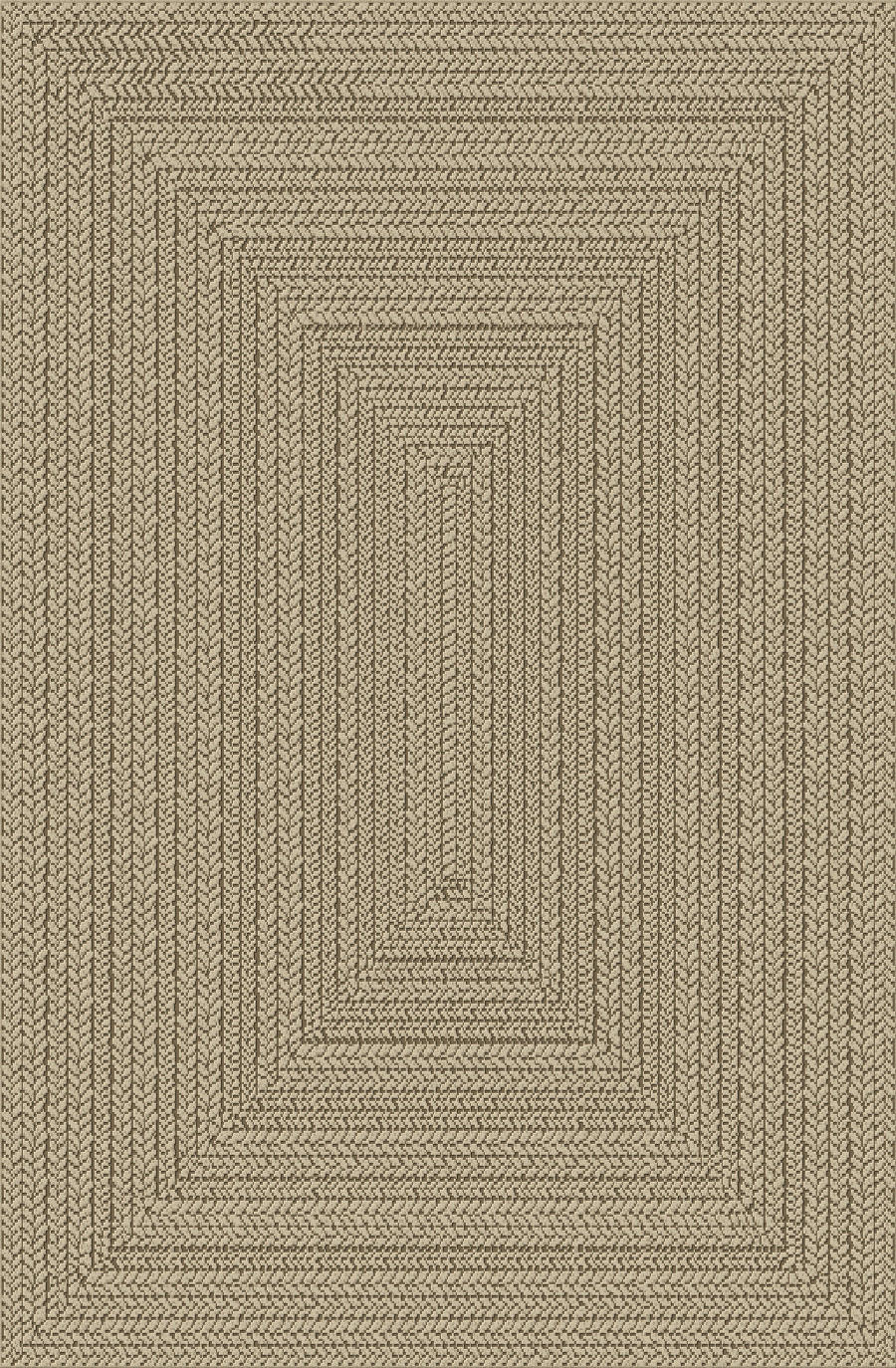 XXXLutz Outdoorteppich Kenzy Natur 200x290 cm
