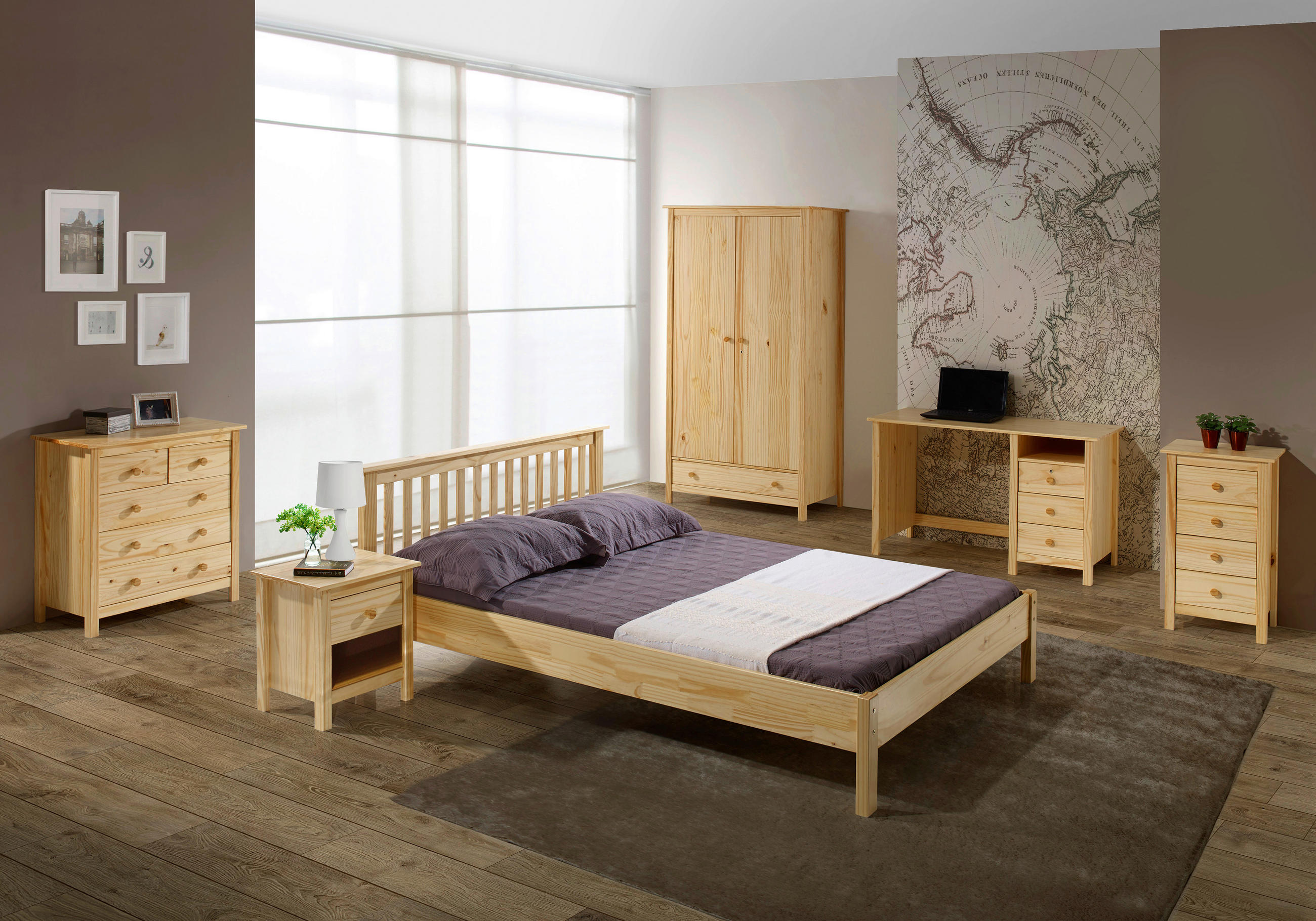 KOMMODE  in 79/80/40 cm  - Naturfarben, Natur, Holz (79/80/40cm) - Livetastic