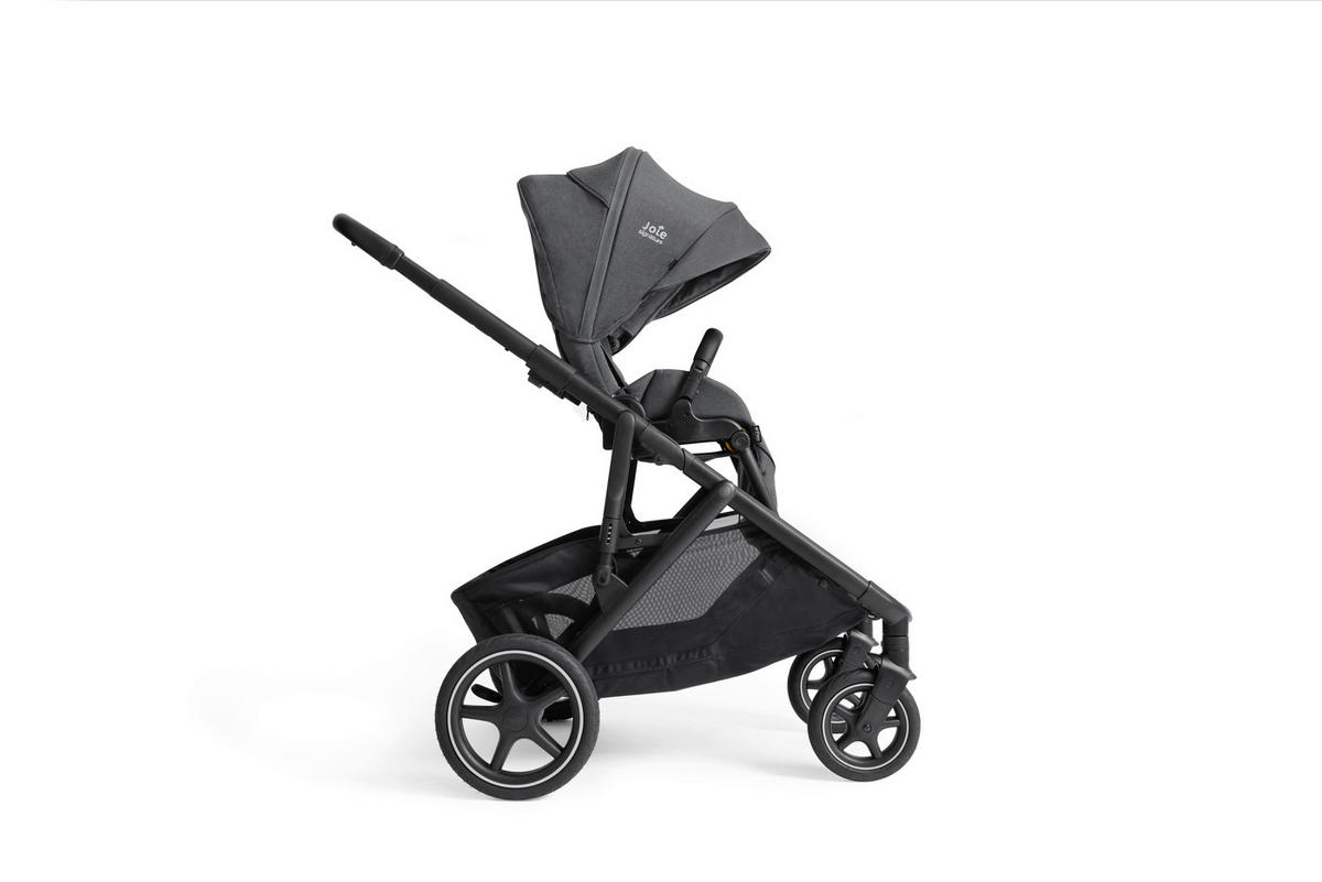 KINDERWAGENSET  Versiti 4in1  Ebony  - Blaugrau/Schwarz, Basics, Textil/Metall (64/109/114cm) - Joie