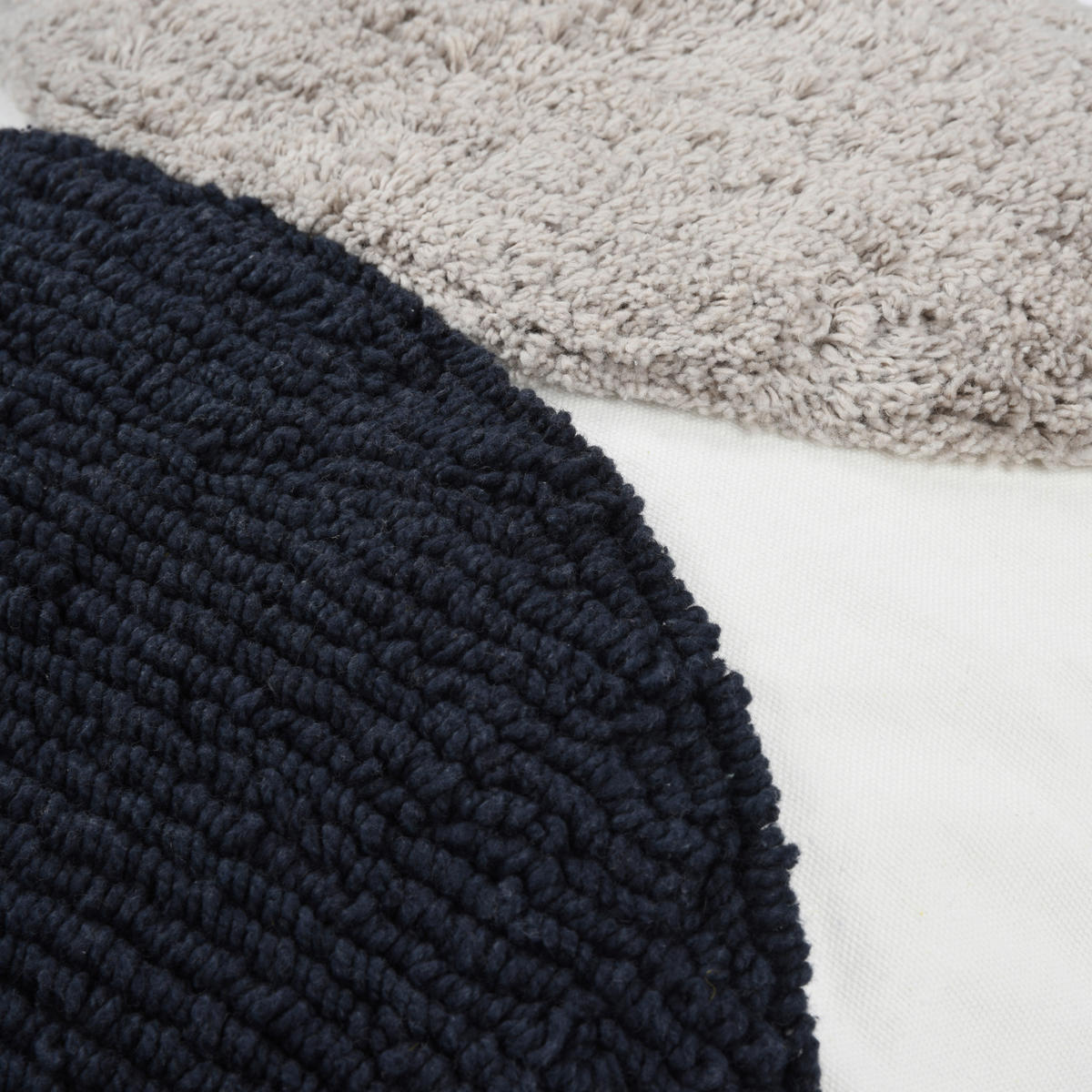 KISSENHÜLLE 45/45 cm  - Schwarz/Grau, Basics, Textil (45/45cm) - Novel