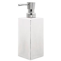 DÁVKOVAČ MYDLA biela - biela, Basics, keramika (6,5/19,5/6,5cm) - Sadena