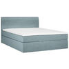 BOXSPRINGBETT 180/200 cm  in Mintgrün  - Schwarz/Mintgrün, KONVENTIONELL, Holz/Textil (180/200cm) - Boxxx