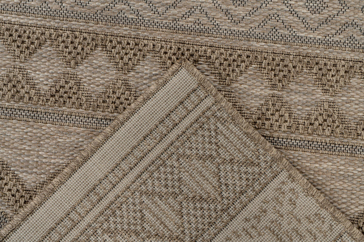 FLACHWEBETEPPICH 160/230 cm Naturfarben rechteckig  - Naturfarben, Basics, Textil (160/230cm) - Kayoom