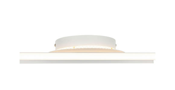 LED-DECKENLEUCHTE 96/20/5,5 cm   - Weiß, Basics, Kunststoff/Metall (96/20/5,5cm) - Novel
