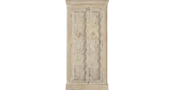 MEHRZWECKSCHRANK 90-95/180-185/43 cm  - Türkis/Creme, LIFESTYLE, Holz/Metall (90-95/180-185/43cm) - Landscape