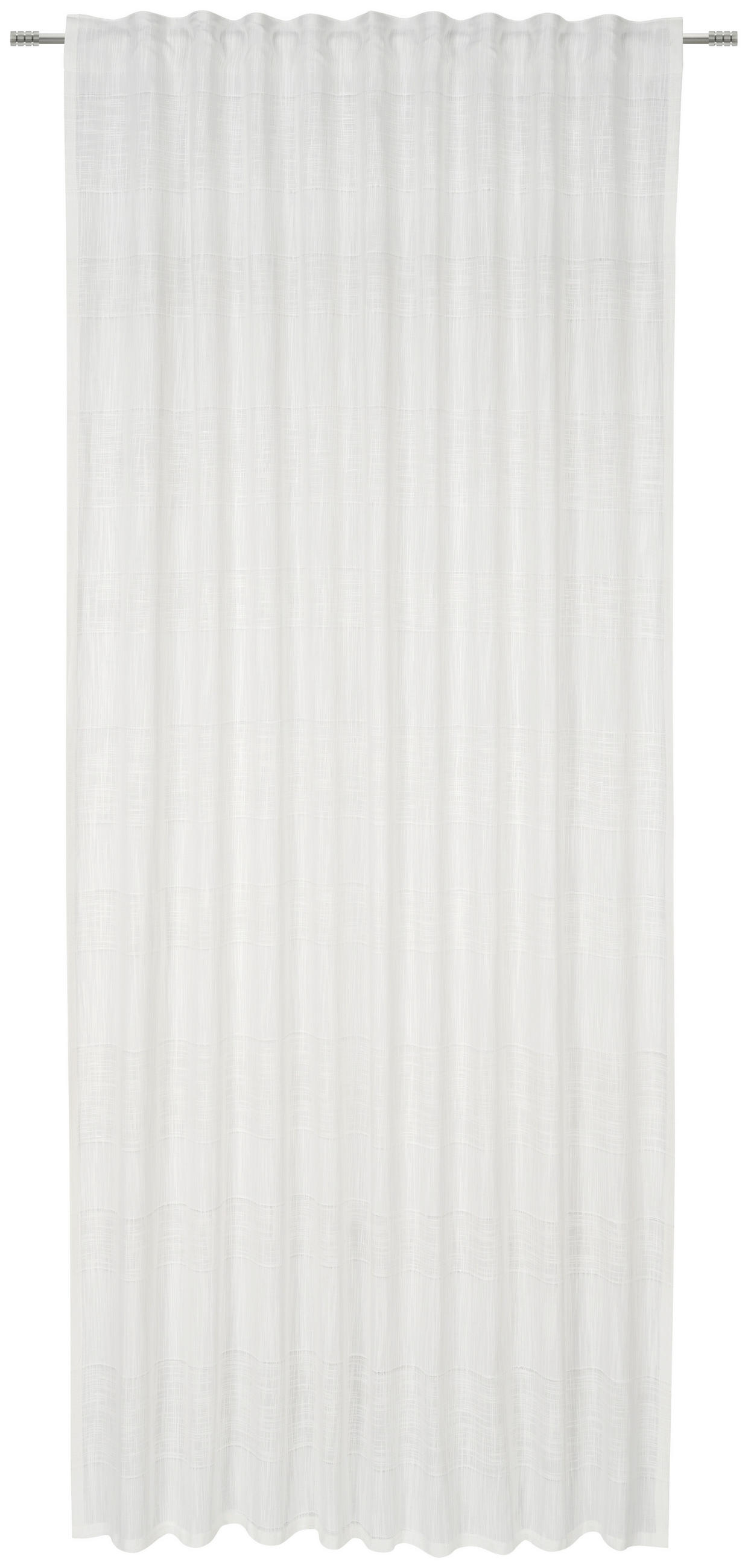 FERTIGVORHANG LIORA blickdicht 140/255 cm   - Weiß, Basics, Textil (140/255cm) - Bio:Vio