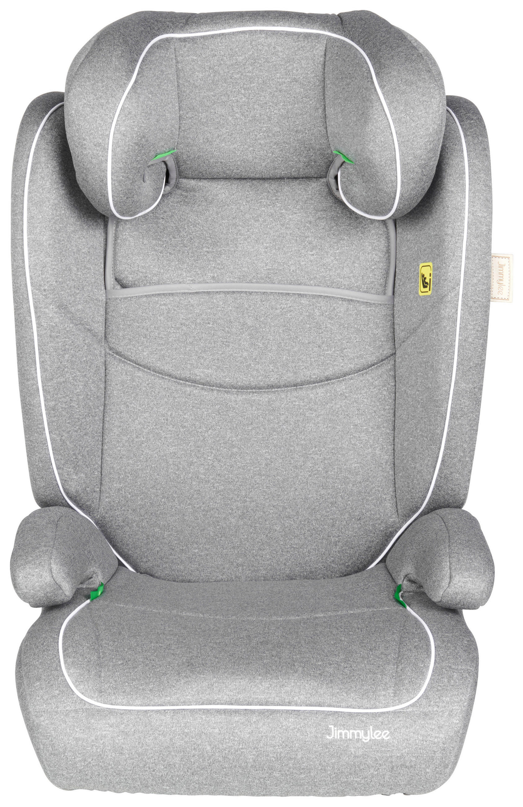 DJEČJA AUTOSJEDALICA - svijetlo siva, Basics, tekstil/plastika (44/63/48cm) - Jimmylee