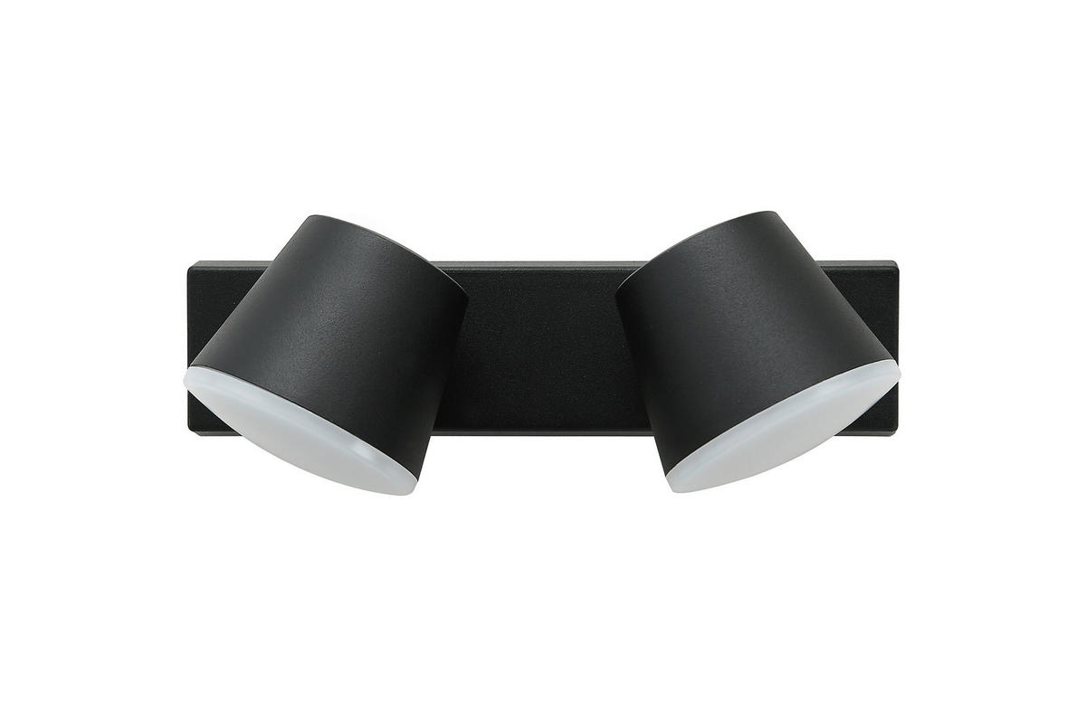 ZUNANJA STENSKA SVETILKA  Denton 9/13/26,5 cm            - črna, Basics, kovina (9/13/26,5cm)