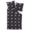 BETTWÄSCHE J.D. Makosatin 135/200 cm  - Anthrazit/Grau, Design, Textil (135/200cm) - Janine