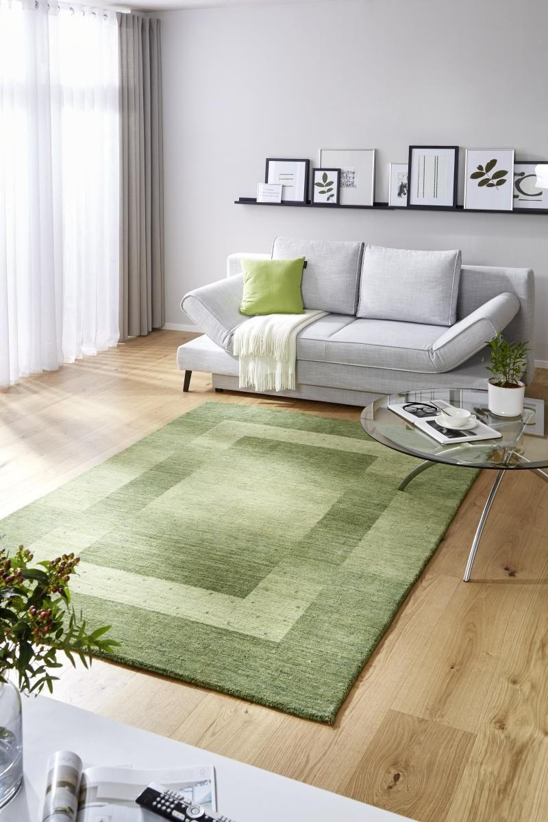 ORIENTALISK MATTA 120/180 cm Henry Green  - grön, Klassisk, textil (120/180cm) - Cazaris