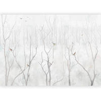 FOTOTAPETE  - Hellgrau/Grauweiß, LIFESTYLE, Textil (100/70cm) - artgeist