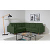 ECKSOFA Grün  - Buchefarben/Grün, Design, Holz/Textil (242/242cm) - MID.YOU