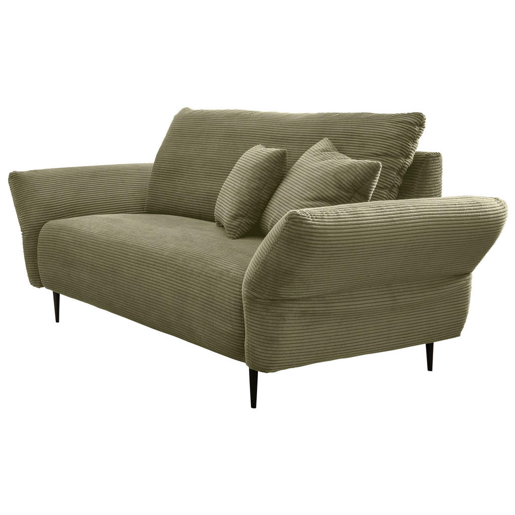 Thumbnail - Livetastic 2-Sitzer-Sofa, Olivgrün, Textil, Füllung: Schaumstoff, 163x97x102 cm, Rücken echt, Armteil links, rechts, Woh...