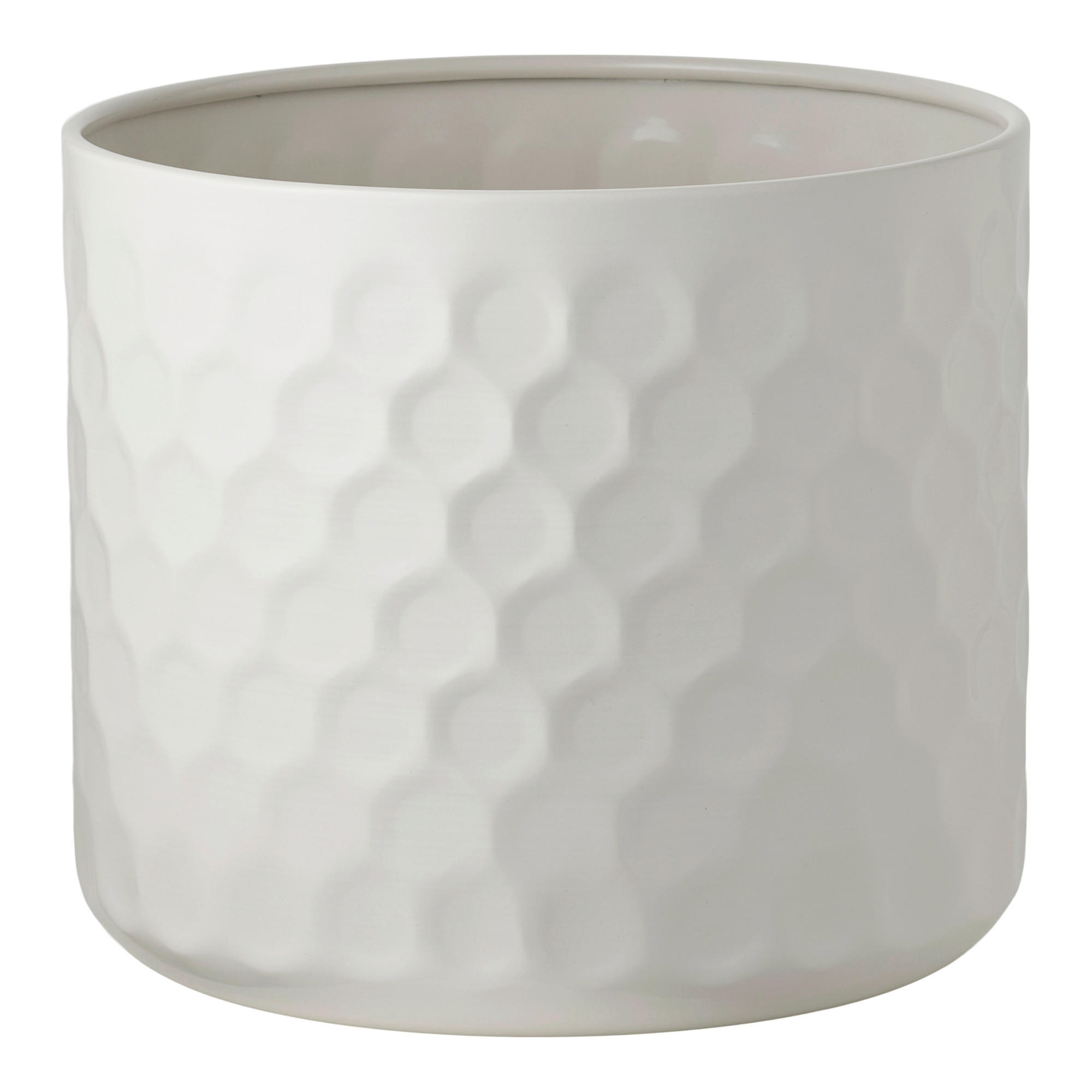 BLOMKRUKA 24,5/21 cm vit  - vit, Basics, metall (24,5/21cm)